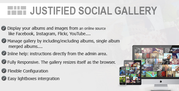 Justified Social Gallery