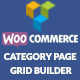 WooCommerce Product Category Page Grid Builder